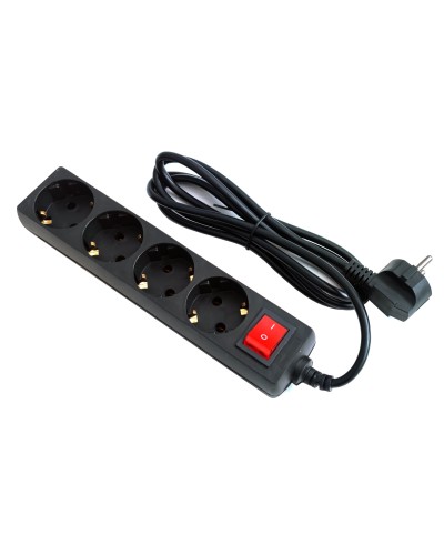 SP4B-218. Сетевой фильтр 4 розетки, 1,8м черный. 5bites в Саранске