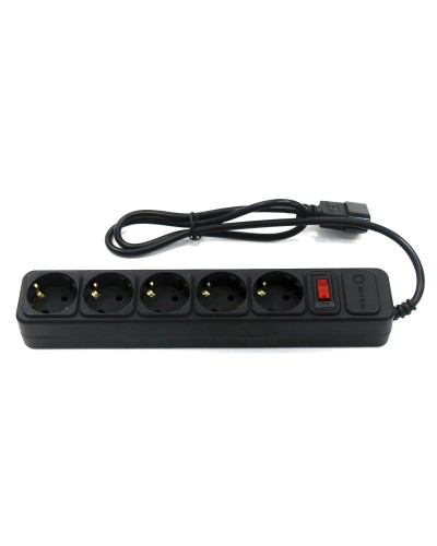 SP5B-110U. Сетевой фильтр 5 розеток, 1м, черный. 5bites в Саранске