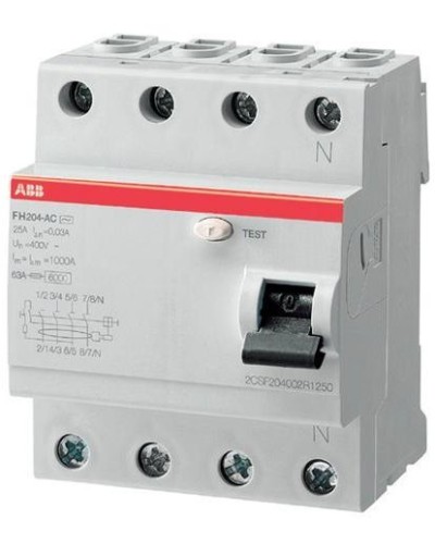 FH204 AC-40/0,03 (2CSF204004R1400). Выключатель дифференциального тока (УЗО). ABB в Саранске