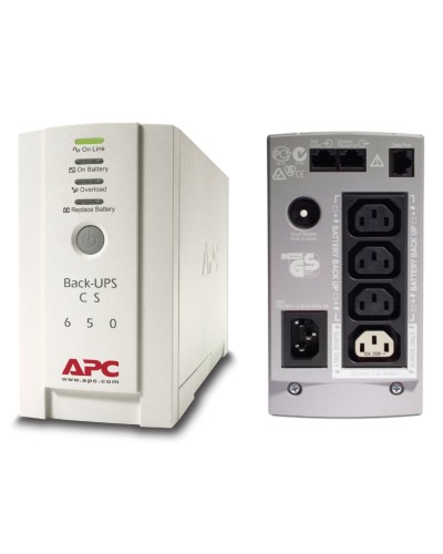 BK650EI APC Back-UPS 650 ВА. Источник бесперебойного питания. APC в Саранске