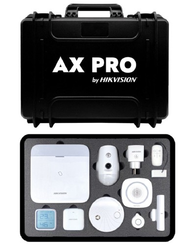 Демо-кейс AX PRO Hikvision. Демонстрационный комплект. AX PRO Hikvision в Саранске