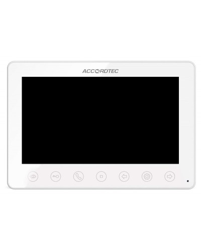AT-VD751C/M/SD WH. Монитор домофона цветной с функцией «свободные руки». AccordTec в Саранске