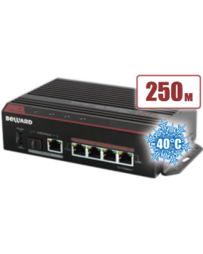 STP-411HP. Коммутатор 4-портовый. Beward в Саранске