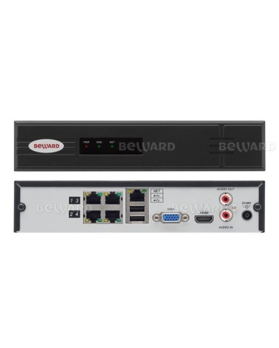 BK0104H2-P4. IP-видеорегистратор 4-канальный. Beward в Саранске