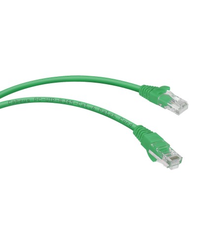 PC-UTP-RJ45-Cat.6-3m-GN (8687c), зелёный. Патч-корд медный. CABEUS в Саранске