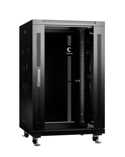 SH-05C-18U60/100-BK (8539c). Шкаф телекоммуникационный 19 напольный 18U. CABEUS в Саранске
