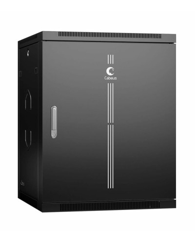 SH-05F-15U60/60m-R-BK (10746c). Шкаф телекоммуникационный 19 настенный 15U. CABEUS в Саранске