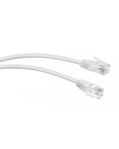 PC-TEL-RJ12-2m (7889c), белый. Патч-корд медный. CABEUS в Саранске