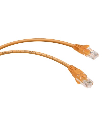 PC-UTP-RJ45-Cat.6-0.3m-OR (8696c), оранжевый. Патч-корд медный. CABEUS в Саранске