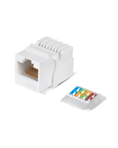 KJ-RJ45-Cat.6-Toolless (7959c): Вставка Keystone Jack RJ-45 в Саранске