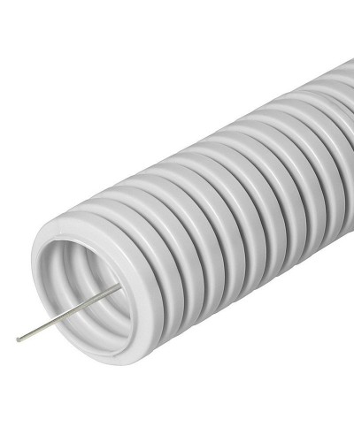 FCPL-32-PVC-025-1-GY (11230c): Труба гофрированная гибкая, лёгкая с протяжкой в Саранске