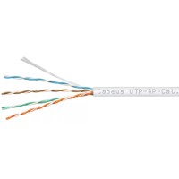 UTP-4P-Cat.5e-SOLID-LSZH-GY (9776c). Кабель «витая пара» (LAN) для структурированных систем связи. CABEUS
