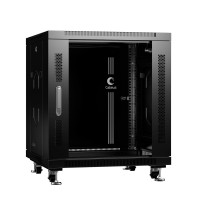 SH-05C-12U60/60-BK (8554c). Шкаф телекоммуникационный 19 напольный 12U. CABEUS