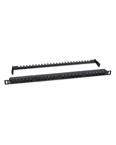 PLHD-24-Cat.6-Dual-180-0,5U (9664c): Патч-панель 19" в Саранске