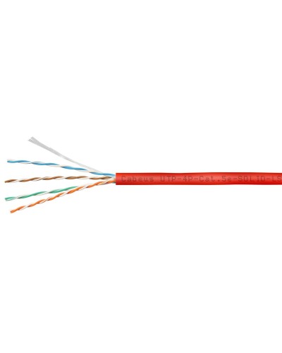 UTP-4P-Cat.5e-SOLID-LSZH-RD (9778c). Кабель «витая пара» (LAN) для структурированных систем связи. CABEUS в Саранске