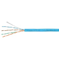 UTP-4P-Cat.5e-SOLID-LSZH-BL (9777c). Кабель «витая пара» (LAN) для структурированных систем связи. CABEUS
