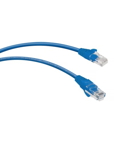 PC-UTP-RJ45-Cat.5e-0.3m-BL-LSZH (9527c), синий. Патч-корд медный. CABEUS в Саранске