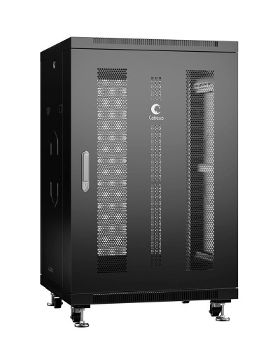 ND-05C-18U60/100-BK (8531c). Шкаф телекоммуникационный 19 напольный 18U. CABEUS в Саранске