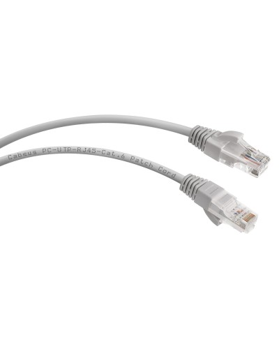PC-UTP-RJ45-Cat.6-2m (7268c), серый. Патч-корд медный. CABEUS в Саранске