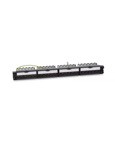 PL-24-KJ-RJ45-Cat.6-SH-180T (11833c): Патч-панель 19" (1U), 24 порта RJ-45, категория 6, полностью экранированная в Саранске