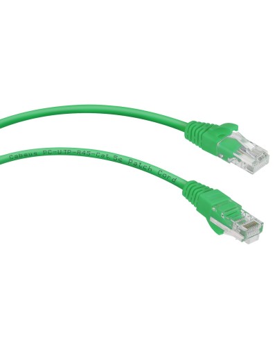 PC-UTP-RJ45-Cat.5e-0.15m-GN (8988c), зелёный. Патч-корд медный. CABEUS в Саранске