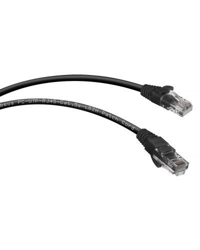 PC-UTP-RJ45-Cat.5e-5m-BK-LSZH (9541c), чёрный. Патч-корд медный. CABEUS в Саранске