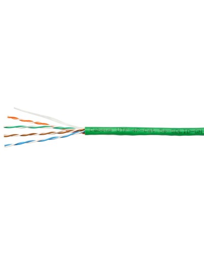 UTP-4P-Cat.5e-SOLID-GN (7250c). Кабель «витая пара» (LAN) для структурированных систем связи. CABEUS в Саранске