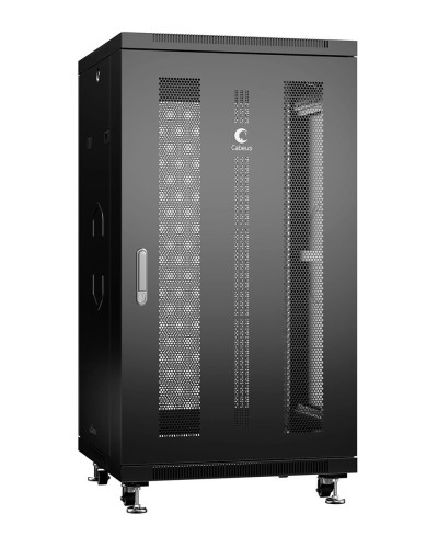 ND-05C-22U60/60-BK (8549c). Шкаф телекоммуникационный 19 напольный 22U. CABEUS в Саранске