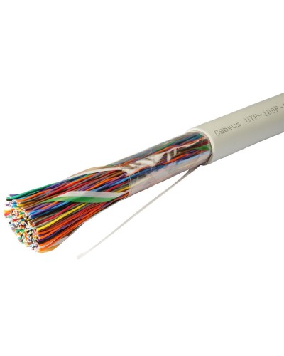 UTP-100P-Cat.3-IN (7284c). Кабель «витая пара» (LAN) для структурированных систем связи. CABEUS в Саранске