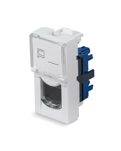 KJ-RJ45-Cat.6-180T-FP-L-22,5 (11840c): Вставка Keystone Jack RJ-45 в Саранске