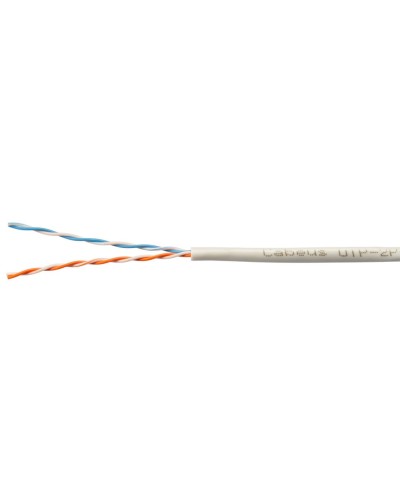 UTP-2P-Cat.5e-SOLID-GY-LIGHT-500 (11078c). Кабель «витая пара» (LAN) для структурированных систем связи. CABEUS в Саранске