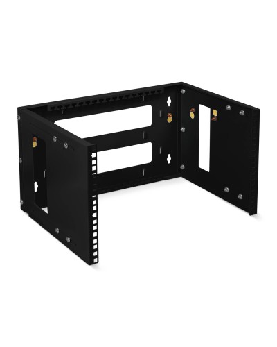 NC-6U-BK (11380c). Кронштейн настенный 19 6U, цвет черный. CABEUS в Саранске