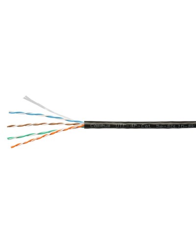 UTP-4P-Cat.5e-SOLID-BK-100 (7252c-5). Кабель «витая пара» (LAN) для структурированных систем связи. CABEUS в Саранске