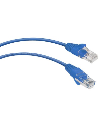 PC-UTP-RJ45-Cat.5e-0.5m-BL-LSZH (9528c), синий. Патч-корд медный. CABEUS в Саранске