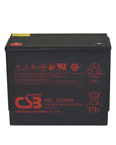 CSB HRL 12540W FR. Аккумулятор герметичный свинцово-кислотный. CSB в Саранске