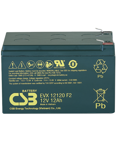 CSB EVX 12120. Аккумулятор герметичный свинцово-кислотный. CSB в Саранске