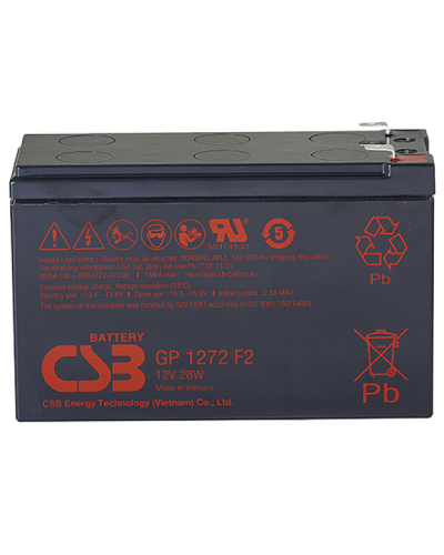 CSB GP 1272(25W). Аккумулятор герметичный свинцово-кислотный. CSB в Саранске