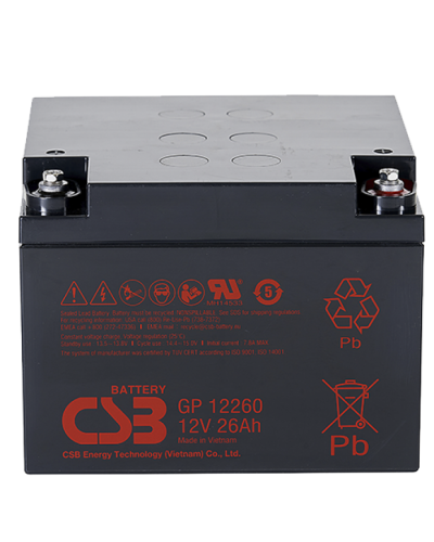 CSB GP 12260. Аккумулятор герметичный свинцово-кислотный. CSB в Саранске