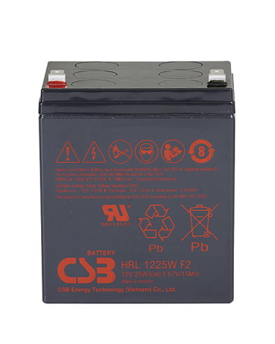 CSB HRL 1225W FR. Аккумулятор герметичный свинцово-кислотный. CSB в Саранске