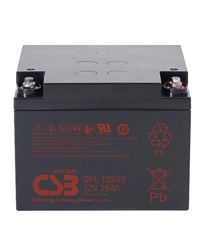CSB GPL 12260. Аккумулятор герметичный свинцово-кислотный. CSB в Саранске