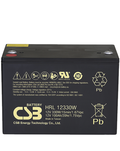CSB HRL 12330W FR. Аккумулятор герметичный свинцово-кислотный. CSB в Саранске
