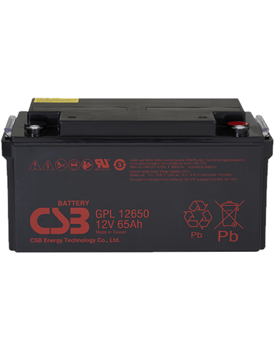 CSB GPL 12650. Аккумулятор герметичный свинцово-кислотный. CSB в Саранске