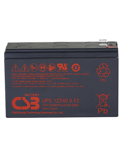 CSB UPS 122406. Аккумулятор герметичный свинцово-кислотный. CSB в Саранске