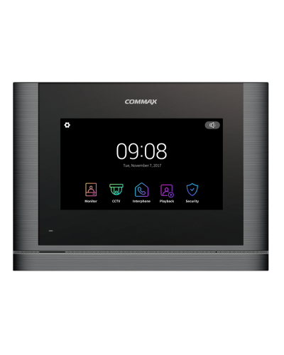 CDV-704MF/VZ (темное серебро). Монитор видеодомофона цветной. Commax в Саранске