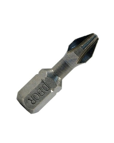 Биты Ph1x25 мм, Torsion, C 6,3 (10шт) (D-T-PH01-025-010). Биты фрезерованные. D.BOR в Саранске