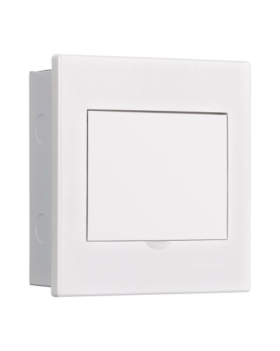Корпус ЩРВ-М 6 модулей IP41 встраиваемый белая дверь (31101DEK). Корпус пластиковый. DEKraft в Саранске
