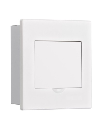 Корпус ЩРВ-М 4 модуля IP41 встраиваемый белая дверь (31100DEK). Корпус пластиковый. DEKraft в Саранске
