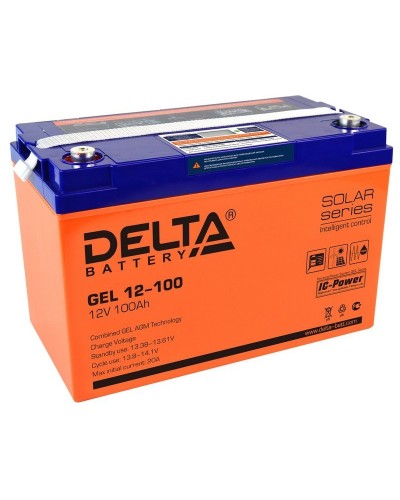 Delta GEL 12-100. Аккумулятор герметичный свинцово-кислотный. Delta в Саранске