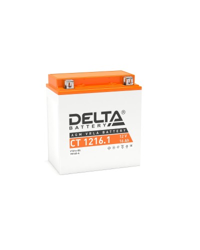 Delta CT 1216.1. Аккумулятор герметичный свинцово-кислотный стартерный. Delta в Саранске