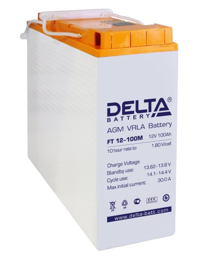 Delta FT 12-100 M. Аккумулятор герметичный свинцово-кислотный. Delta в Саранске